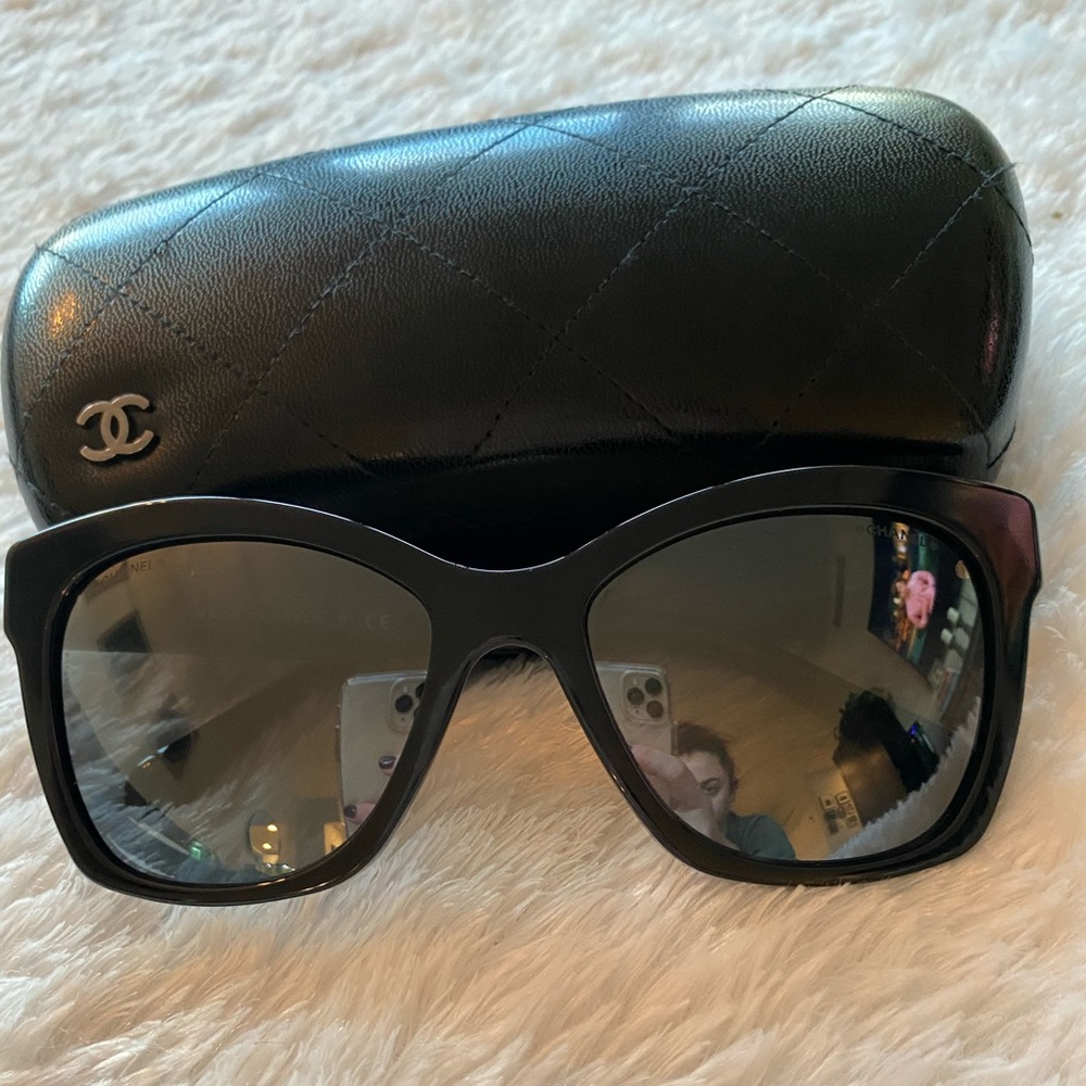 Chanel square sunglasses